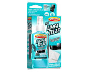 Kit Limpa Telas 120 ml + Pano Aplicador – Fórmula Ativa Álcool Isopropílico – Luxcar  na Amazon